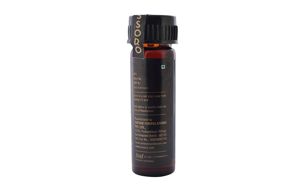 Ossoro French Vanilla Flavour    Glass Bottle  30 millilitre